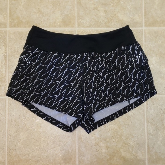 Zella Pants - Zella Athletic Shorts | Black/Gray | Size Small